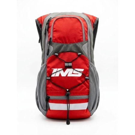 Segunda imagem do produto Mochila de Hidratação IMS One Vermelho - 3L