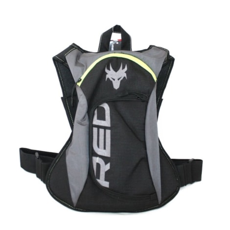 Segunda imagem do produto Mochila de Hidratação Red Dragon Evolution 2L - Preto Flúor