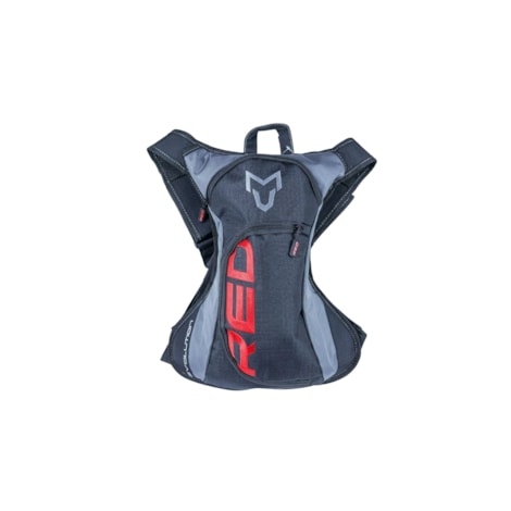 Mochila de Hidratação Red Dragon Evolution 2L - Preto Vermelho