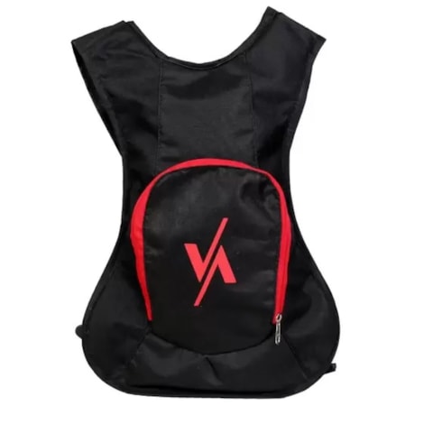Segunda imagem do produto Mochila de Hidratação Vatten 2L - Preto Vermelho