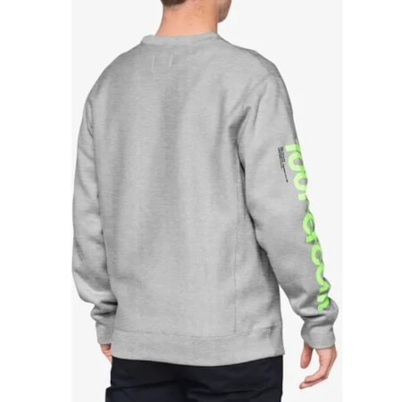 Segunda imagem do produto Moletom 100% Rend Cinza Claro