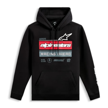 Moletom Alpinestars Harken Hoodie Preto
