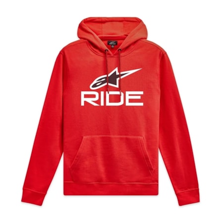Moletom Alpinestars Ride 4.0 Hoodie Vermelho