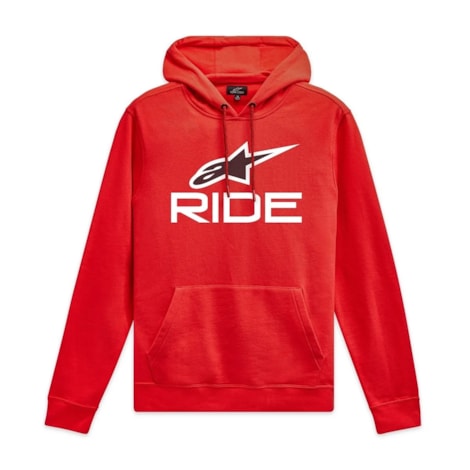 Segunda imagem do produto Moletom Alpinestars Ride 4.0 Hoodie Vermelho