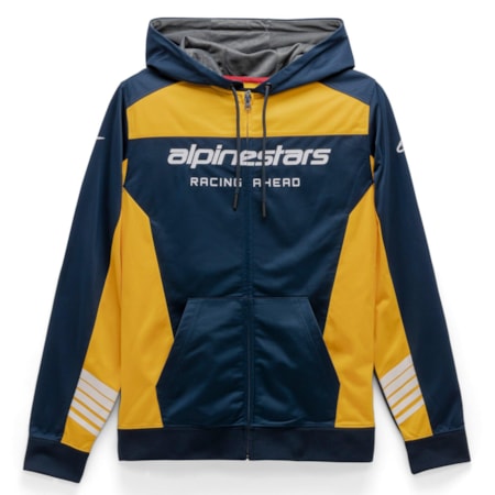 Moletom Alpinestars Sessions II Fleece - Azul Marinho Ouro