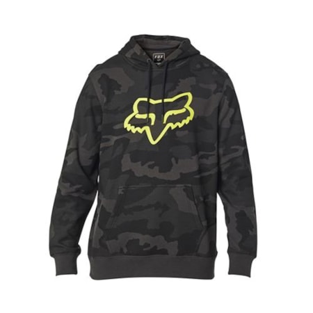 Moletom Fox Lifestyle Lagacy Fox Head - Preto Camo