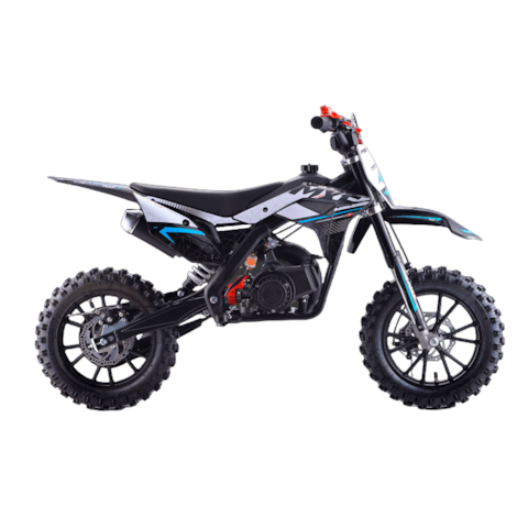 Segunda imagem do produto Moto MINI Cross MXF Com Partida 49cc 2T - Azul