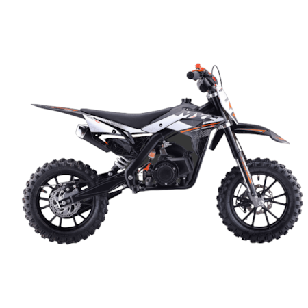Segunda imagem do produto Moto MINI Cross MXF Com Partida 49cc 2T - Laranja