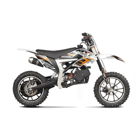 Moto Mini Cross MXF Ferinha 49CC - Laranja
