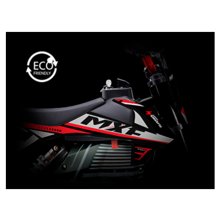 Segunda imagem do produto Moto Mini Cross MXF Ferinha Eletric 500W 36V - Amarelo