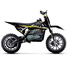 Moto Mini Cross MXF Ferinha Eletric 500W 36V - Amarelo