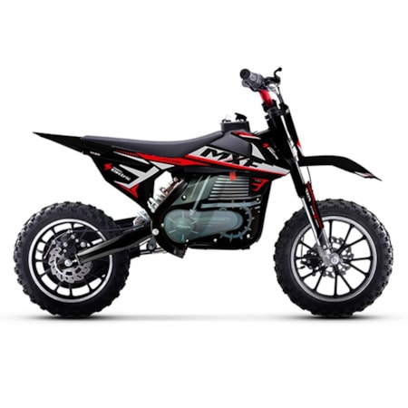 Moto Mini Cross MXF Ferinha Eletric 500W 36V - Vermelho