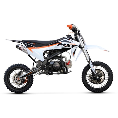 Moto Mini MXF Pro Racing 110RR C/ Partida 4T - Laranja