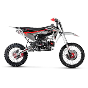 Moto Mini MXF Pro Racing 150RR C/ Partida 4T - Vermelho