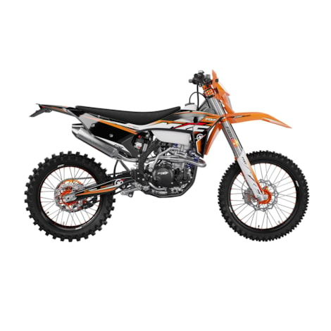 Moto MXF 300 RXS C/ Partida 4T - Laranja Limitada