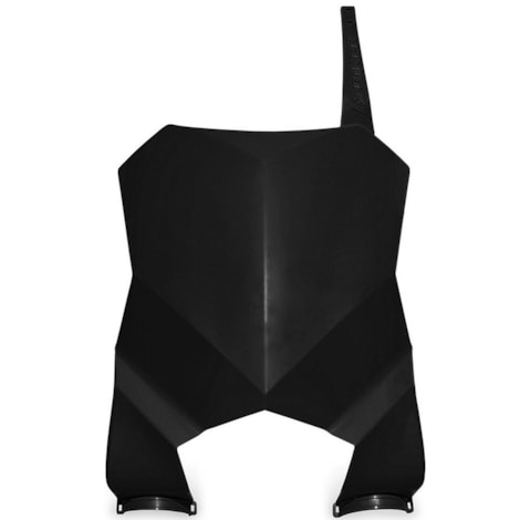 Number Plate Biker KXF 250 17/18 KXF 450 16/18 - Preto