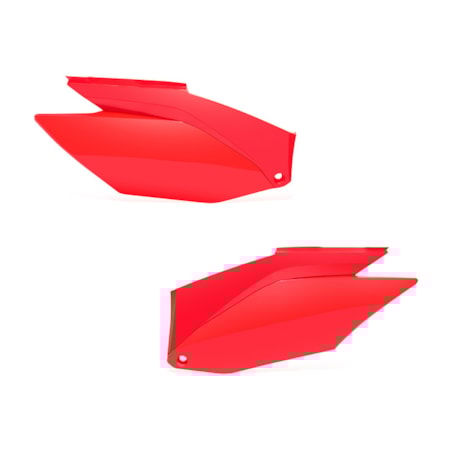 Number Plate Lateral Biker CRF 250F - Vermelho
