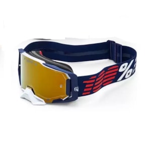 Óculos 100% Armega Patriot Pro Azul
