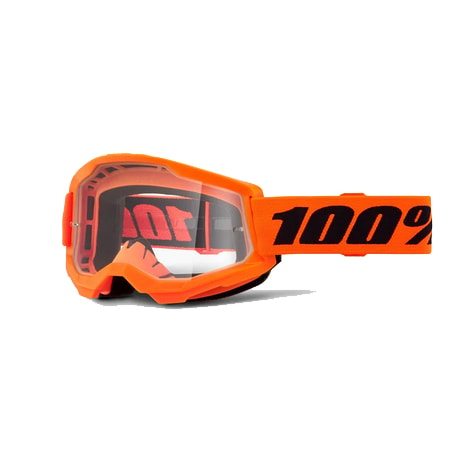Óculos 100% Strata 2 - Laranja Neon