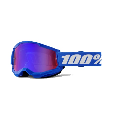 Segunda imagem do produto Óculos 100% Strata 2 Lente Espelhada - Azul