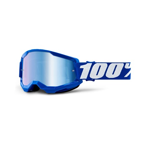 Óculos 100% Strata 2 Lente Espelhada - Azul