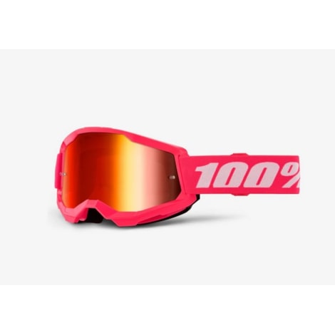 Óculos 100% Strata 2 Lente Espelhada - Rosa