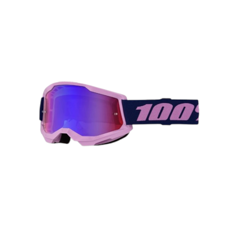 Óculos 100% Strata 2 Lente Espelhado Roxo