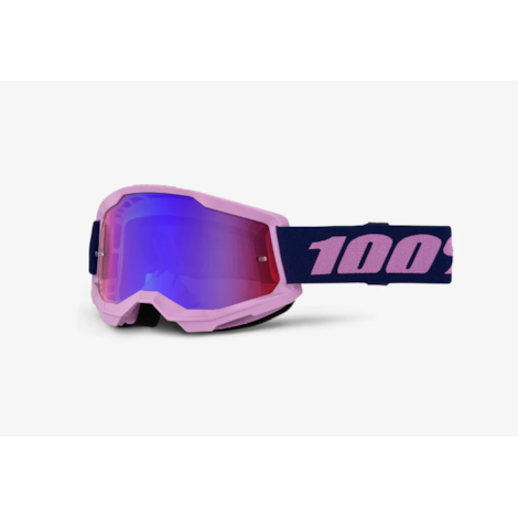 Óculos 100% Strata 2 Lente Espelhado Roxo