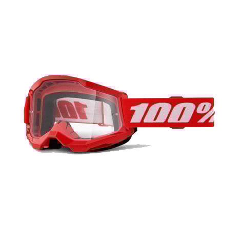 Óculos 100% Strata 2 - Vermelho