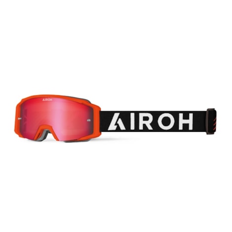 Segunda imagem do produto Óculos Airoh Blast XR1  Laranja Fosco - Lente Espelhada