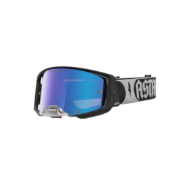 Óculos Alpinestars Supertech Atrox Preto Prata Lente Rosa