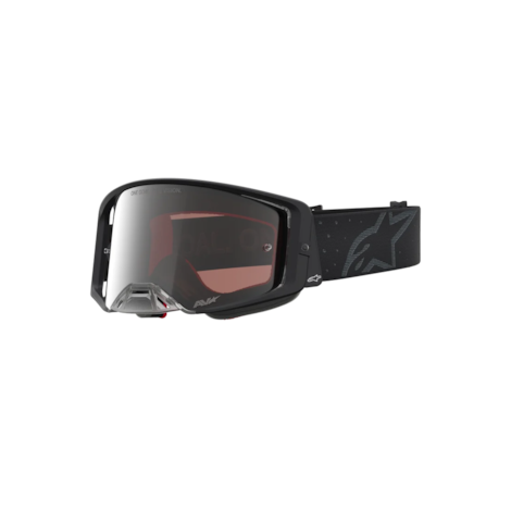 Óculos Alpinestars Supertech Cloak Preto Lente Prata