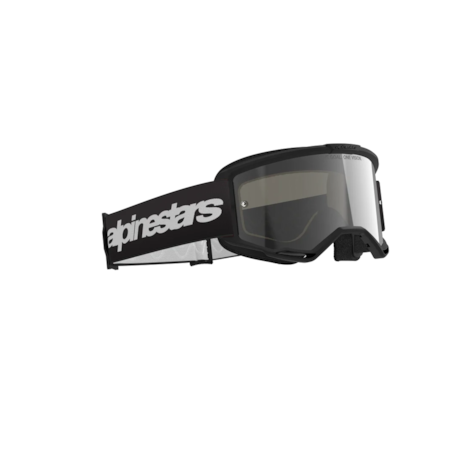 Segunda imagem do produto Óculos Alpinestars Vision 3 Wordmark Preto Lente Prata