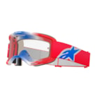 Óculos Alpinestars Vision 5 Corp Vermelho Azul - Lente Clear