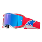 Óculos Alpinestars Vision 5 Corp Vermelho Azul - Lente Espelhada Azul