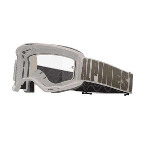 Óculos Alpinestars Vision 5 Hollow Cinza - Lente Clear