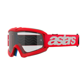 Óculos Alpinestars Vision Infantil Blaze Vermelho - Lente Clear