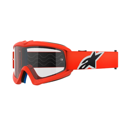 Segunda imagem do produto Óculos Alpinestars Vision Infantil Corp Laranja - Lente Clear