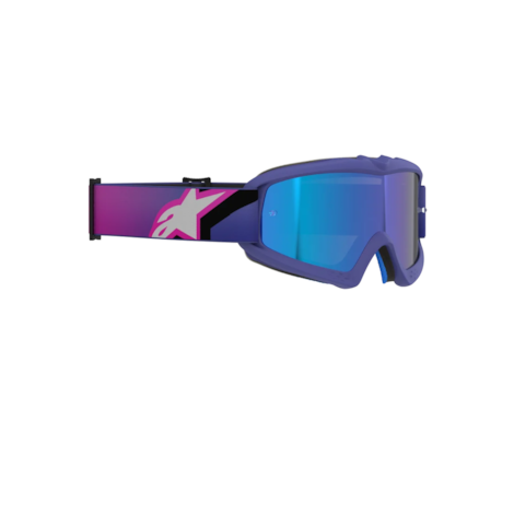 Segunda imagem do produto Óculos Alpinestars Vision Infantil Corp Roxo Rosa Lente Azul