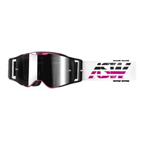 Óculos ASW A3 Triple - Branco Rosa Preto