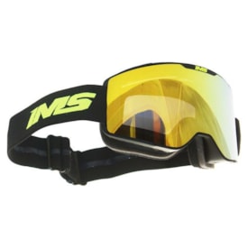 Óculos IMS Extreme Lente Cinza Amarelo - Preto Flúor