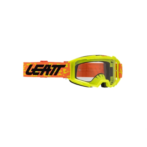 Óculos Leatt Vision 3.5 Amarelo Laranja - Lente Transparente