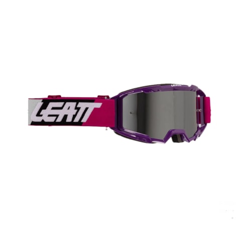 Óculos Leatt Vision 3.5 Iriz Roxo Branco - Lente Fume