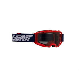 Óculos Leatt Vision 3.5 Vermelho Azul Branco - Lente Fume
