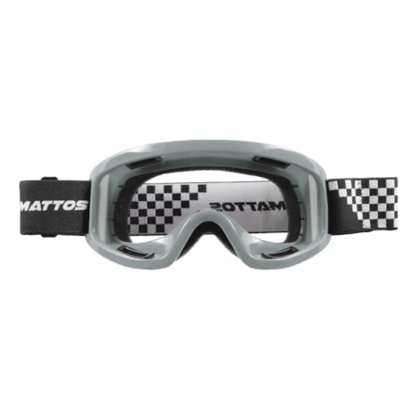 Óculos Mattos Racing MX - Cinza