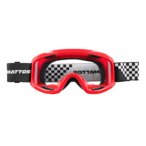 Óculos Mattos Racing MX - Vermelho