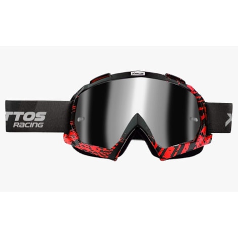 Óculos Mattos Racing Terra Pro Vermelho