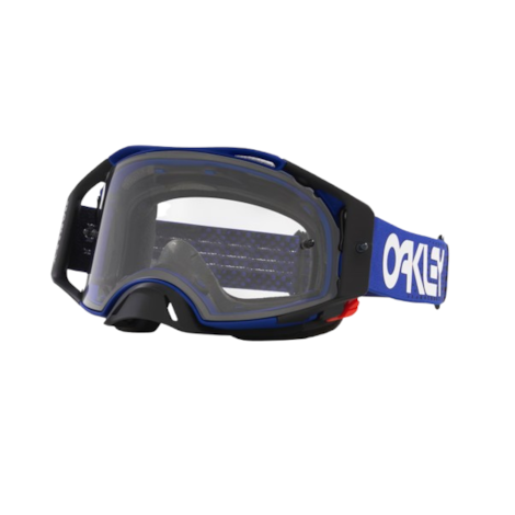 Óculos Oakley Airbrake MX ABMX Moto Azul B1B W Clear