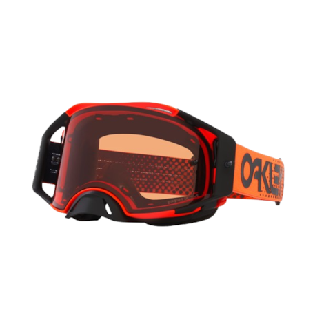 Óculos Oakley Airbrake MX ABMX Moto Laranja B1B W Prizm Bronze