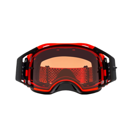Segunda imagem do produto Óculos Oakley Airbrake MX ABMX Moto Laranja B1B W Prizm Bronze